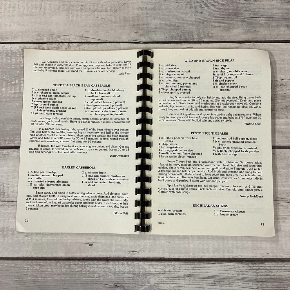 Lilac Remembers Cookbook Oakland Children's Hospital 1993 California Recipes